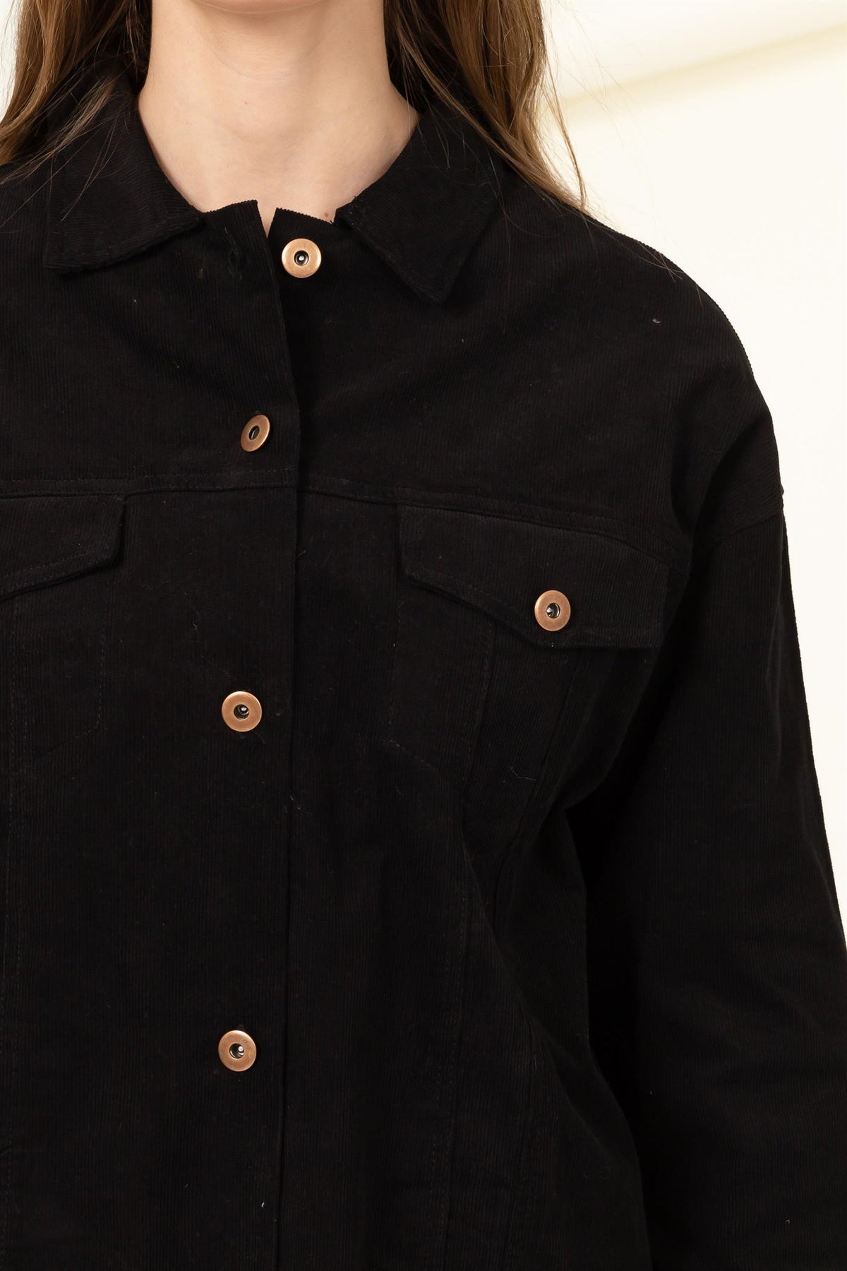 Aspen Corduroy Jacket (Black)