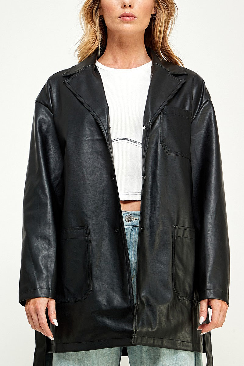 City Girl Belted Jacket