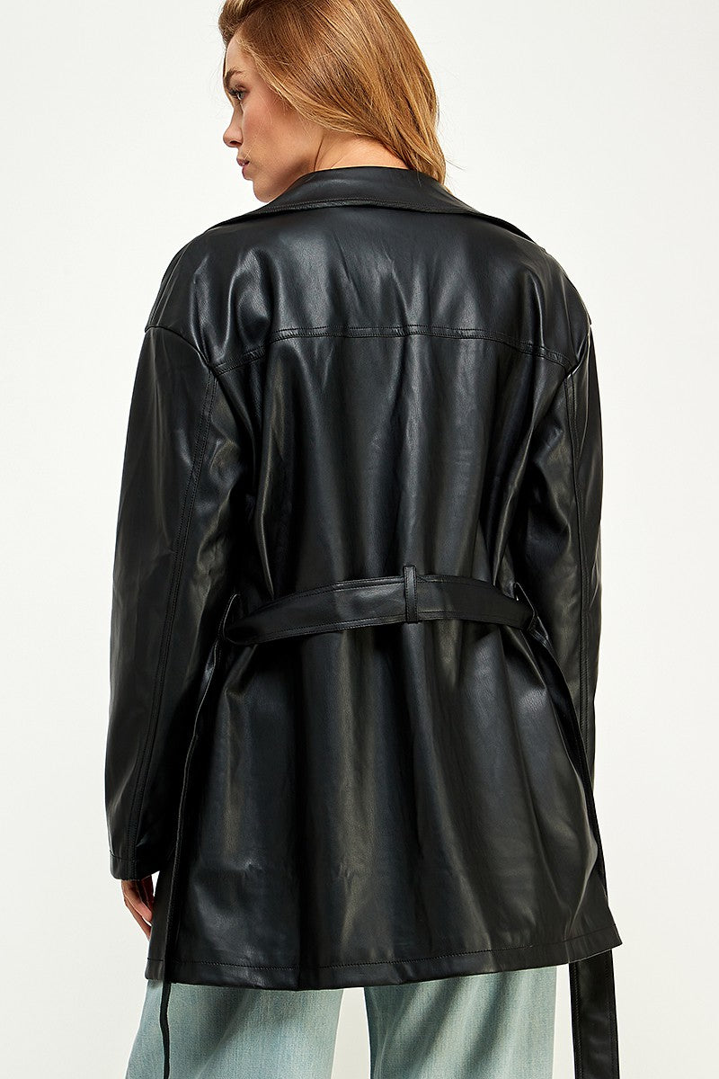 City Girl Belted Jacket
